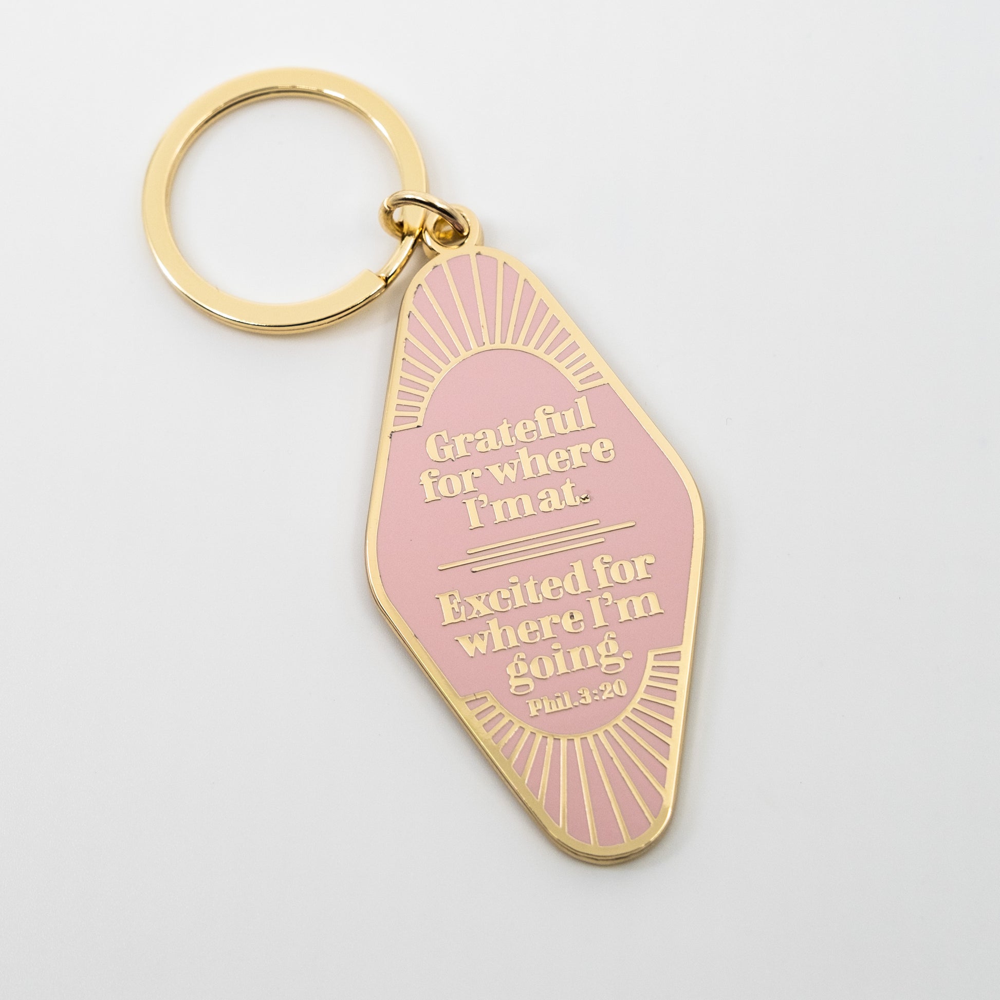 Grateful For Where I Am At - Keychain