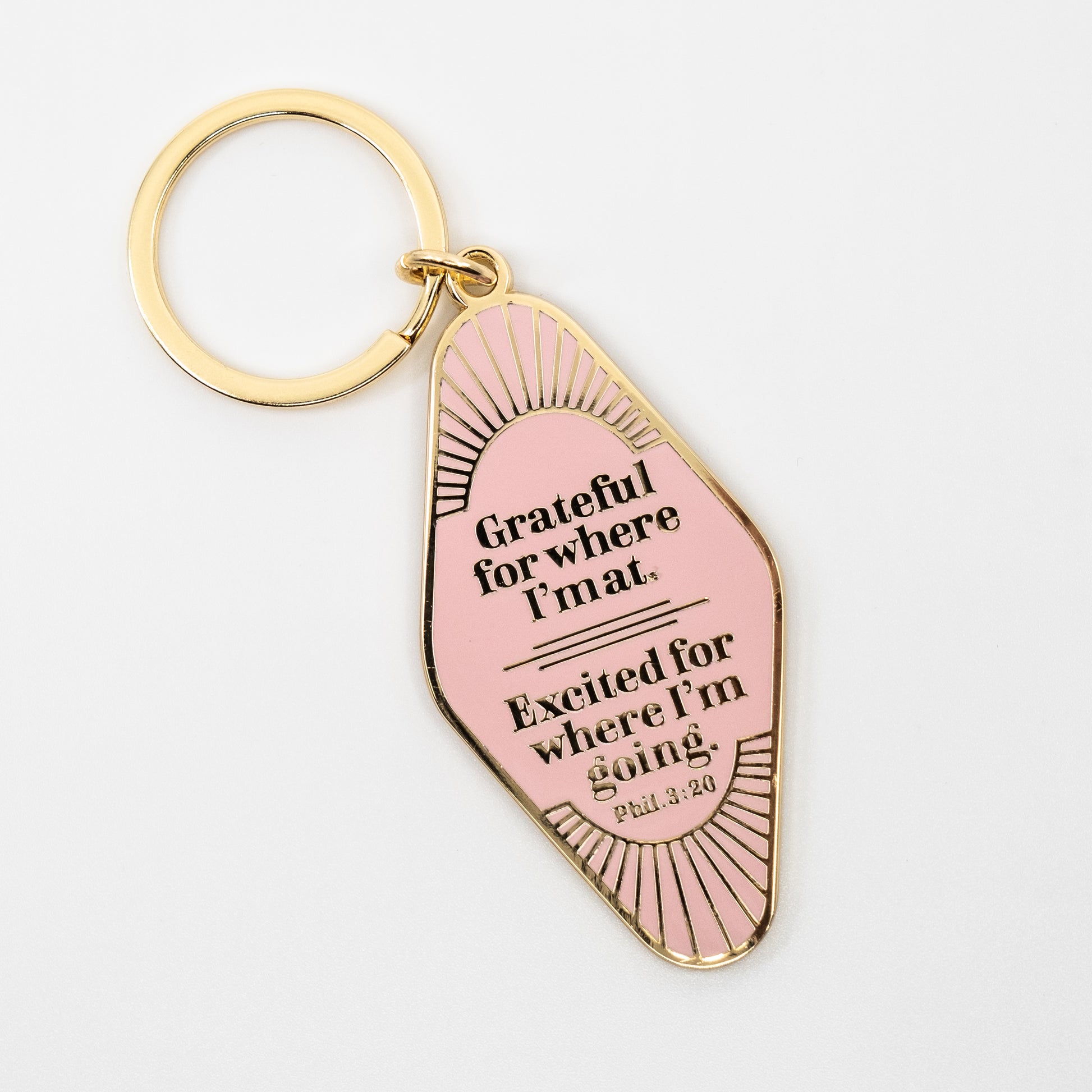 Grateful For Where I Am At - Keychain