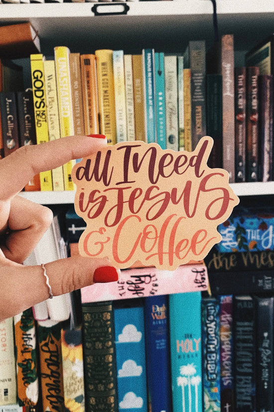 Neutral Sticker Collection (5 pack) - Bibles and Coffee