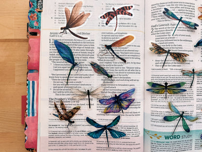 Dragonflies Journaling Sticker Pack (20ct)