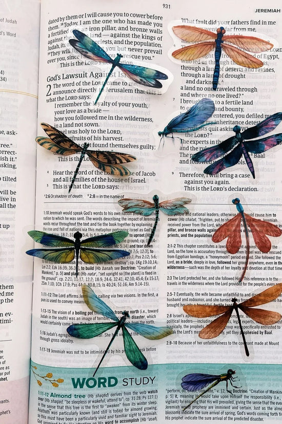 Dragonflies Journaling Sticker Pack (20ct)