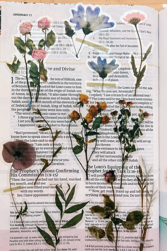 Wildflowers Journaling Sticker Pack (20ct)