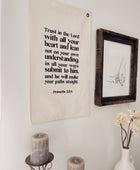 Trust in the Lord Canvas Banner