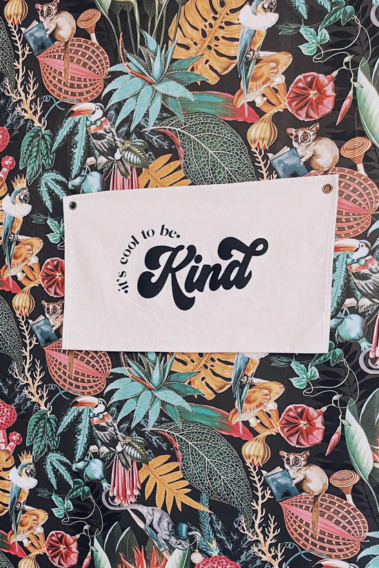 Be Kind Canvas Banner