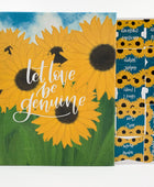 Sunflower Bible Tabs - Bibles and Coffee