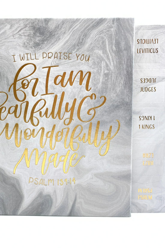 Marble Bible Tabs - Bibles and Coffee