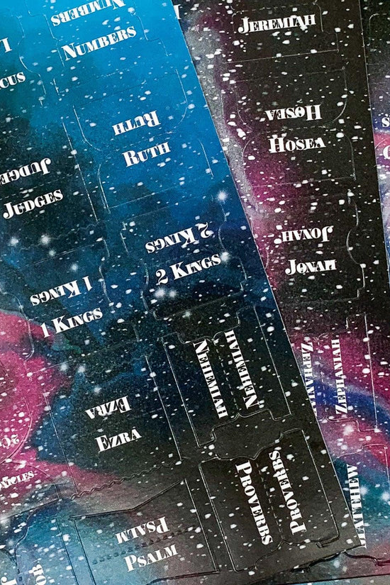 Galaxy Bible Tabs - Bibles and Coffee