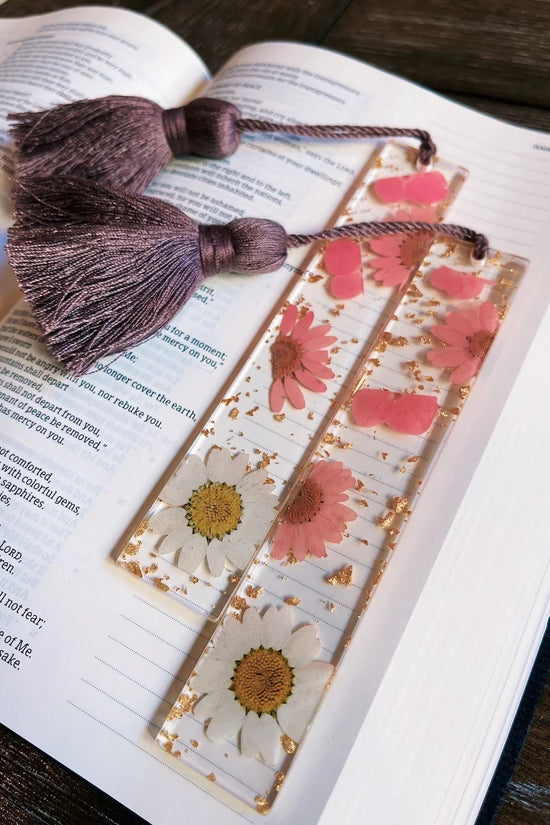 Full Blooms Acrylic Bookmark