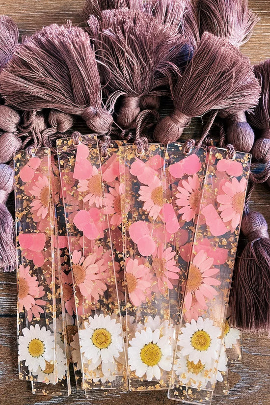 Full Blooms Acrylic Bookmark