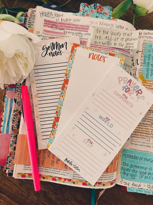 Blank Notepad (3 x 6")