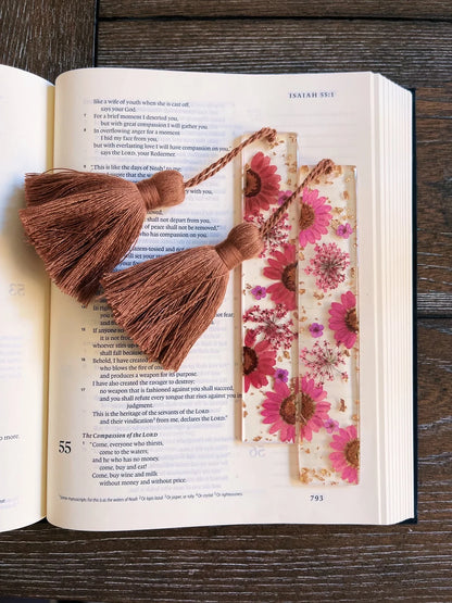 Magenta Sunrise Acrylic Bookmark