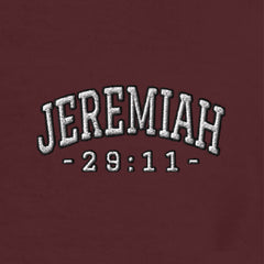 Jeremiah 29:11 Varsity Hoodie
