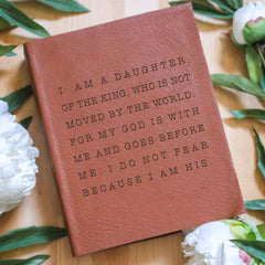 I Am A Daughter Engraved Bible