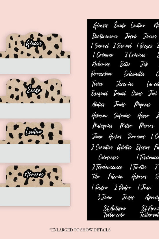 Leopard - Repositionable Tabs Set