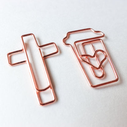 Bible Journaling Paper Clips (10 pcs) - Bibles and Coffee