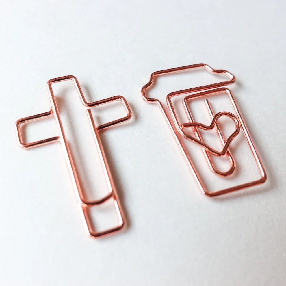 Bible Journaling Paper Clips (10 pcs) – Bibles and Coffee