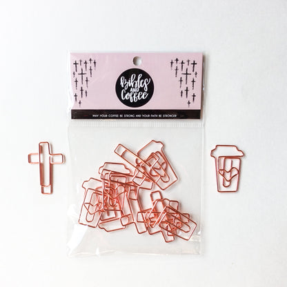 Bible Journaling Paper Clips (10 pcs) – Bibles and Coffee