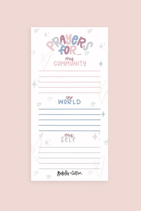 Prayers For Notepad (3 x 6