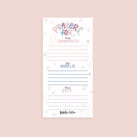 Prayers For Notepad (3 x 6")