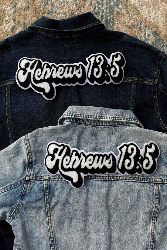 Hebrews 13:5 Patch