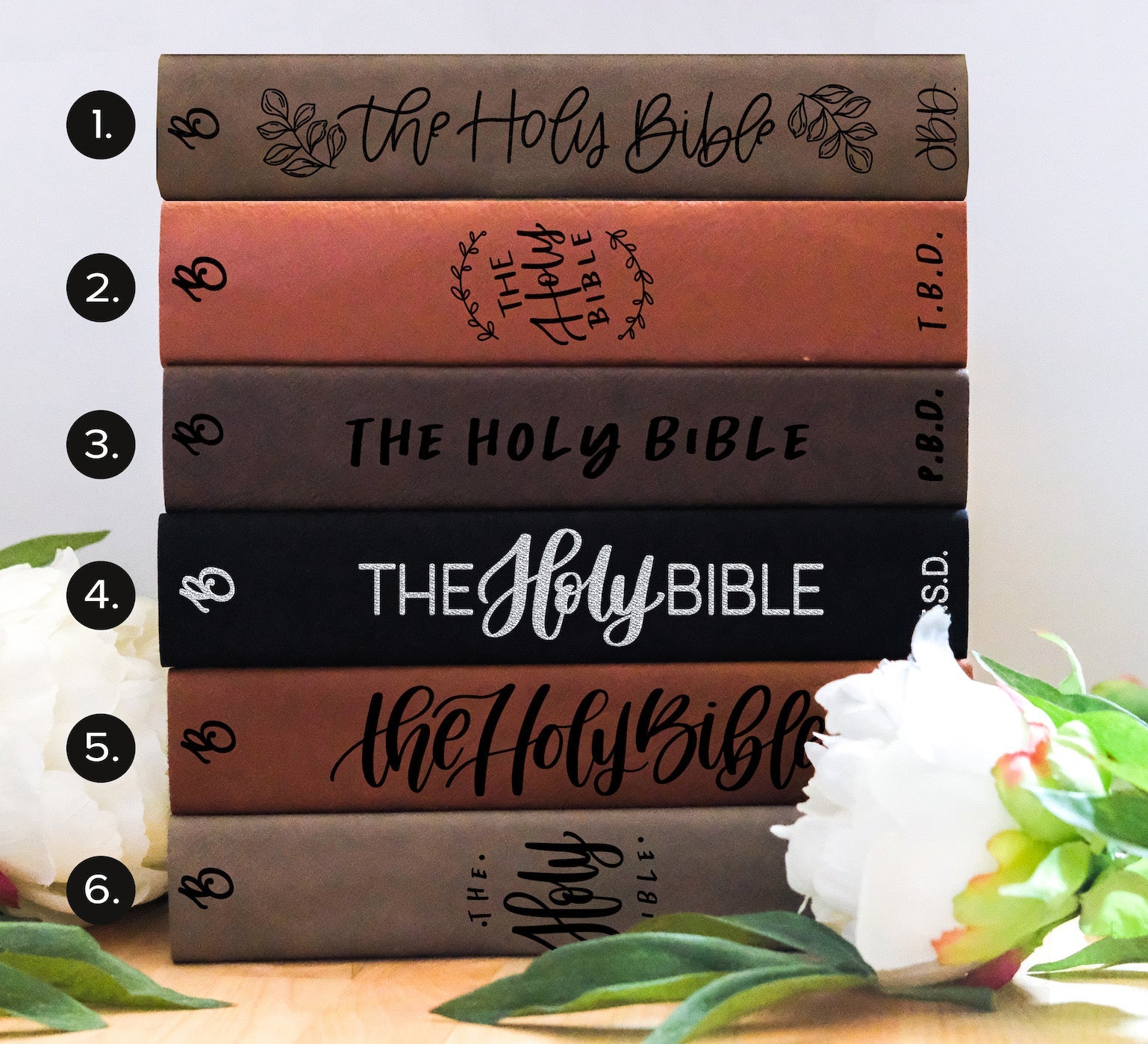 Personalized Psalm Engraved Bible