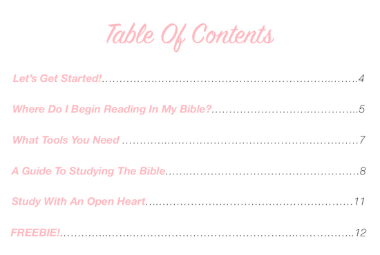 Study With Me Guide (A Guide to Reading the Bible) - Bibles and Coffee