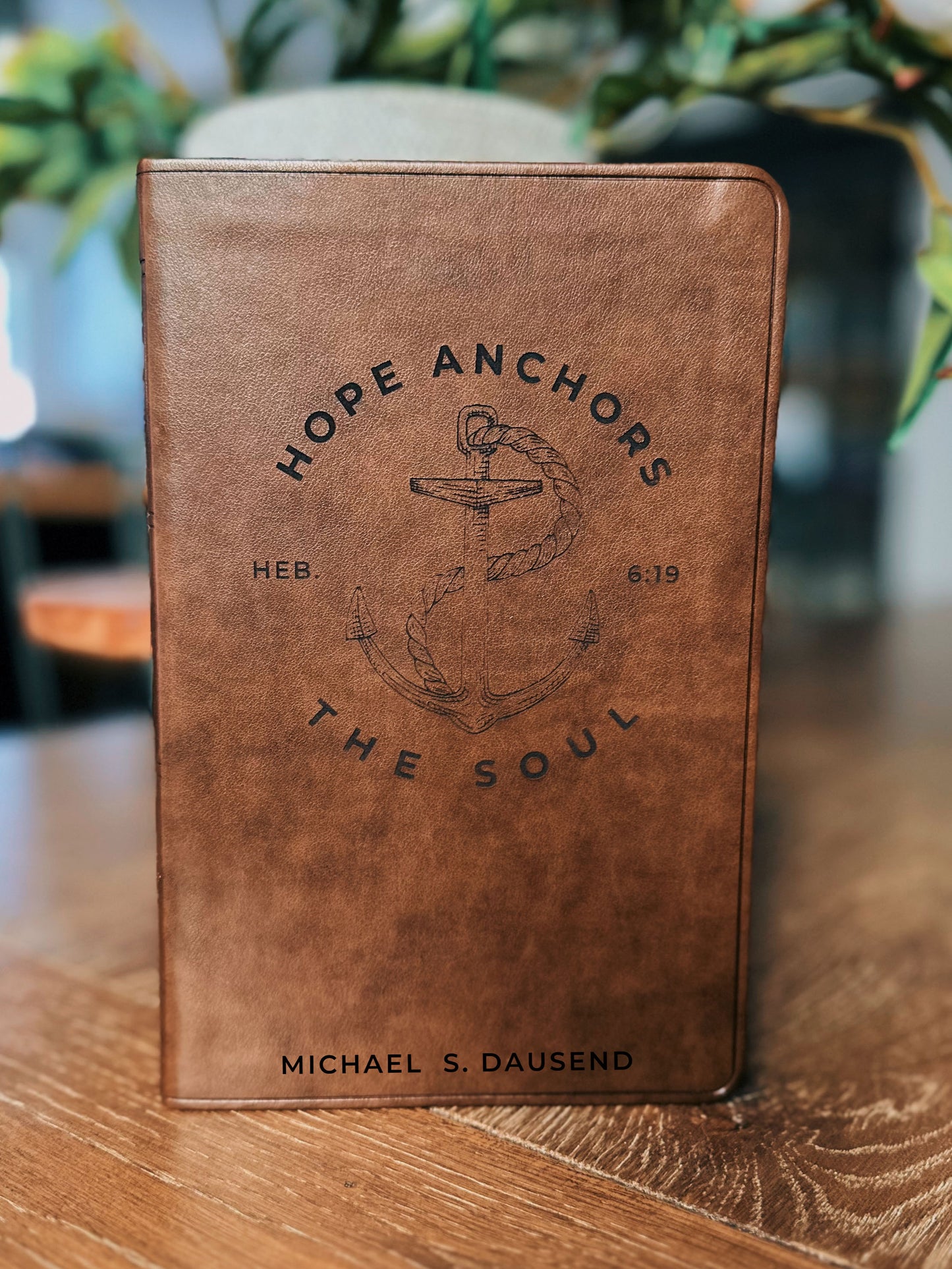 Hope Anchors the Soul ESV Engraved Bible