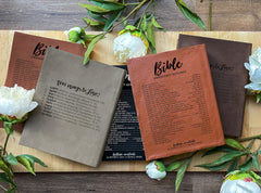 Perfect Peace Engraved Bible