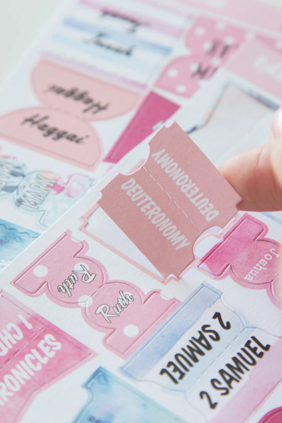 Floral Bible Tabs - Bibles and Coffee