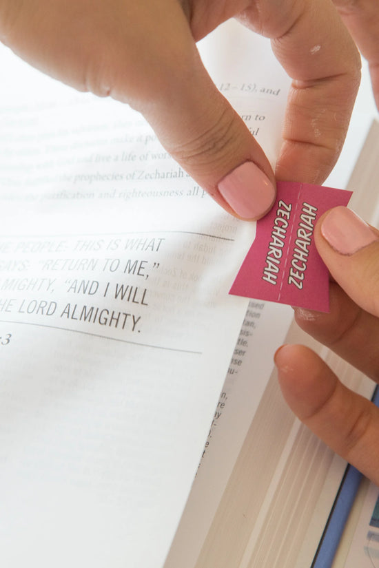 Floral Bible Tabs - Bibles and Coffee