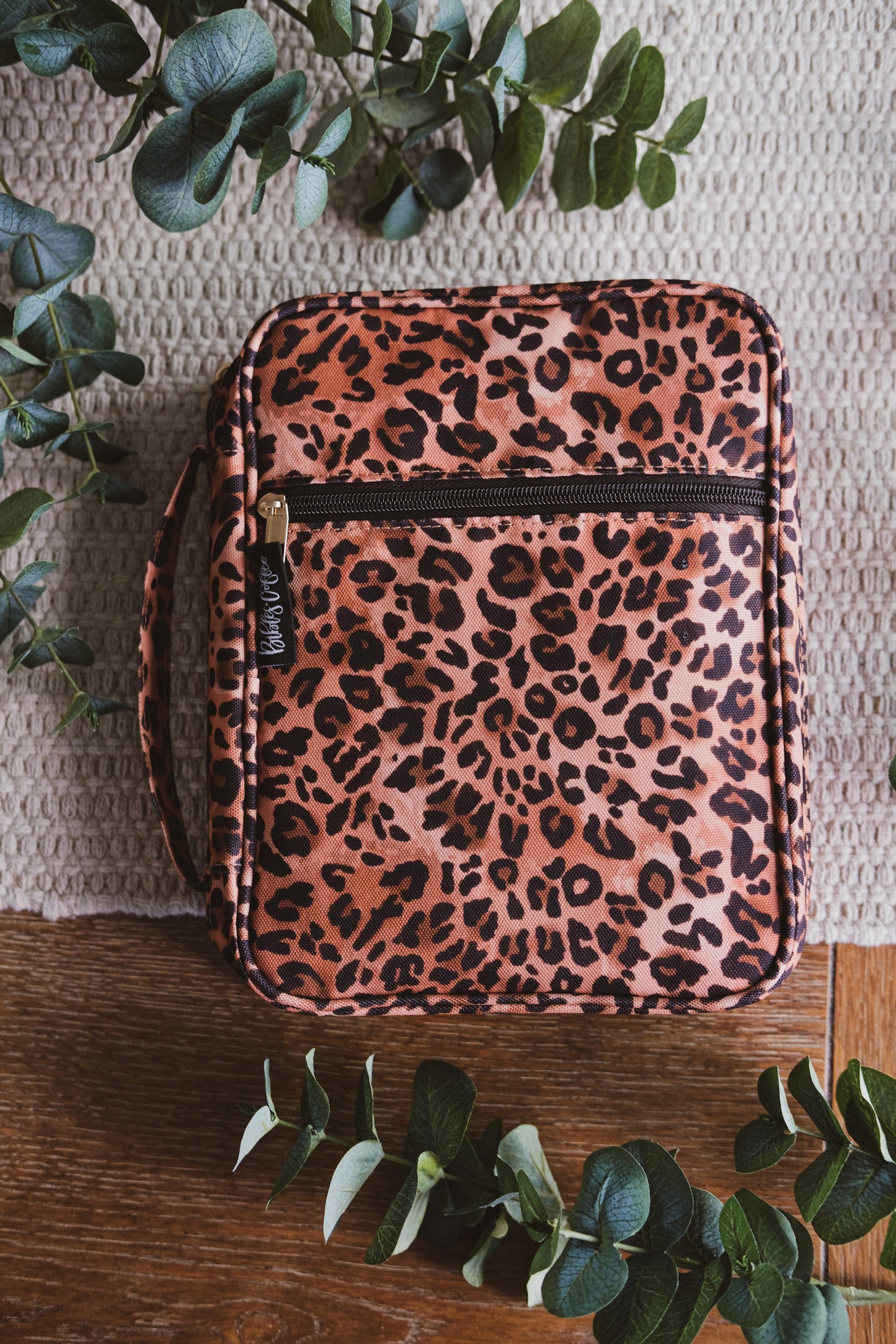 Leopard Bible Bag