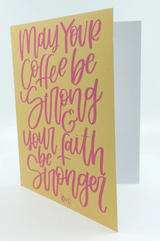 Greeting Card Pack - Bibles and Coffee