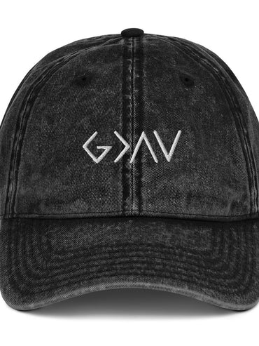 He is Greater Embroidered Hat