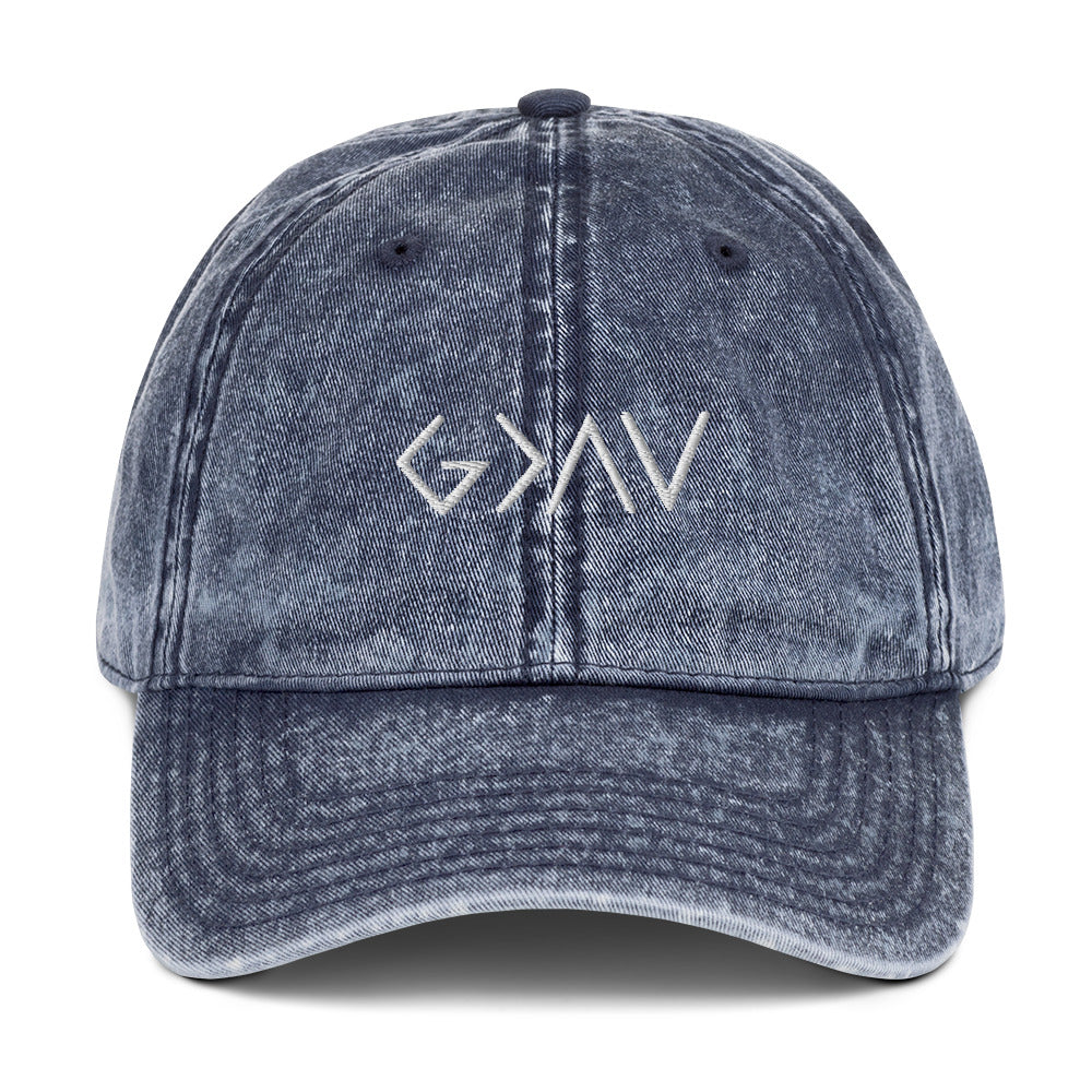 He is Greater Embroidered Hat