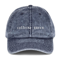 Caffeine Queen Embroidered Hat